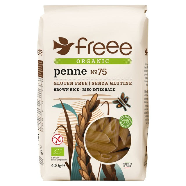 Freee Gluten Free Organic Brown Rice Penne - British product