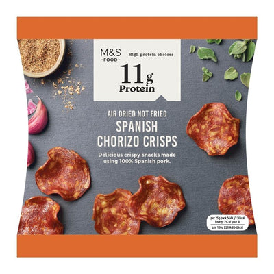 M&S Spansk Chorizo Chips Svin Snacks 25g