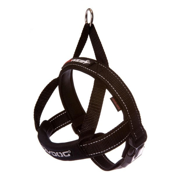 EzyDog black dog harness small - British product
