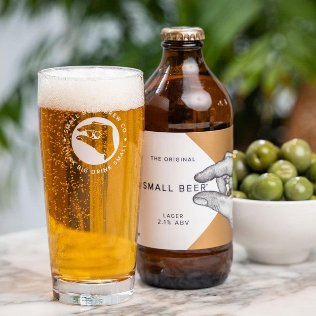 Small Beer Lager 6 x 350ml (British brand)