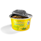 John West lemon & thyme tuna infusions canned tuna 80g, UK version