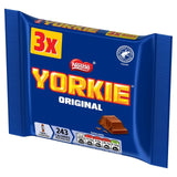Yorkie Original milk chocolate bar 3x46g (British brand)