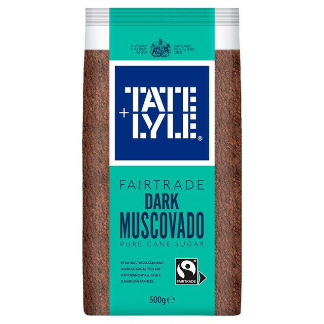 Tate & Lyle pure dark muscovado sugar 500g (British brand)