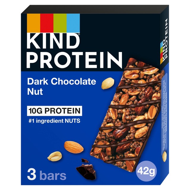Kind Dark Chocolate Nut Protein Bars 126g, UK version
