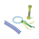 Petface Catkins Springy Cat Toys Mixed Pack of 3 - British product