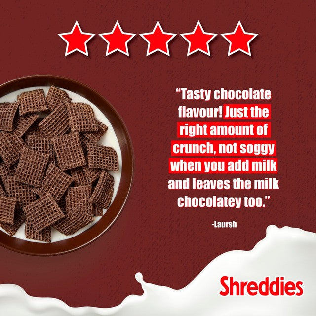Nestle Shreddies Coco Chocolate Cereal 600g (British brand)
