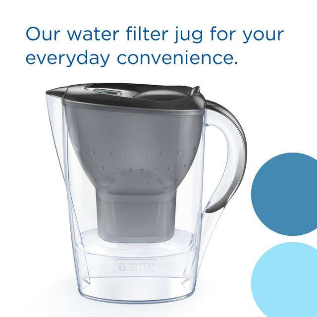 Brita Marella Graphite water filter jug 2.4L - British product