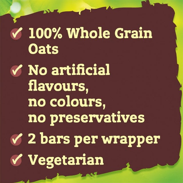 Nature Valley oats and chocolate cereal bars 5x42g, imported from the UK