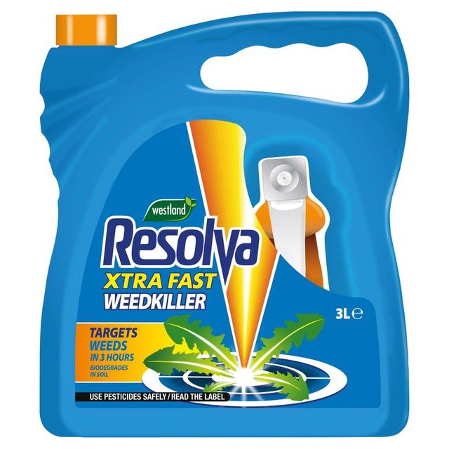 Westland Resolva Xtra Fast Ready to Use Weed Killer 3L, imported from the UK