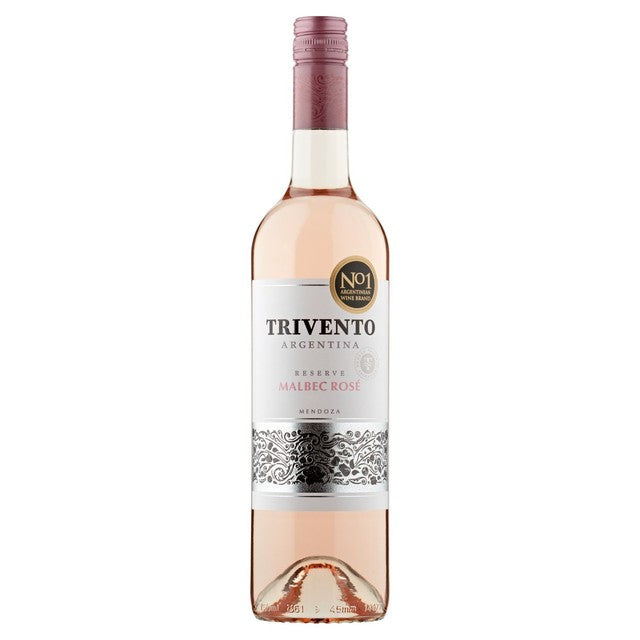 Trivento Reserve Malbec Rosé 75cl (British brand)