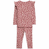 M&S leopard jersey outfit pink 3-6 months, imported from the UK