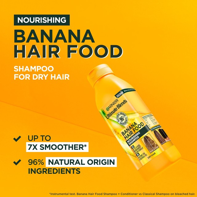 Garnier banana shampoo for dry hair 350ml, UK version