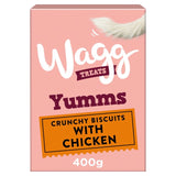 Wagg mmms dog treats with chicken 400g (British brand)