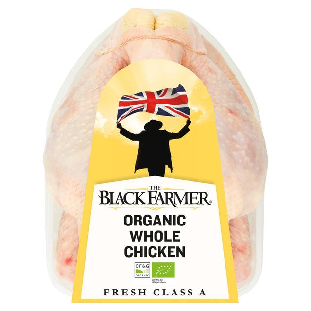 The Black Farmer organic whole chicken 2kg (British brand)