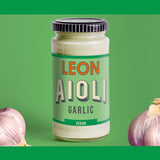 Leon Vegan Garlic Aioli 240ml, UK version