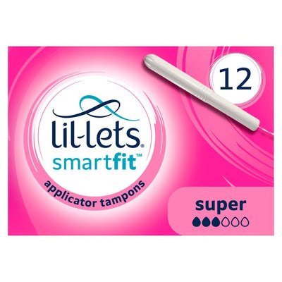 Lil-Lets Applicator Tampons Super 12 per pack