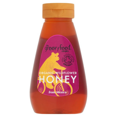 The Groovy Food Co Miel sauvage biologique mexicain 340g