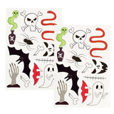 Rex London Halloween Scary Temporary Tattoos