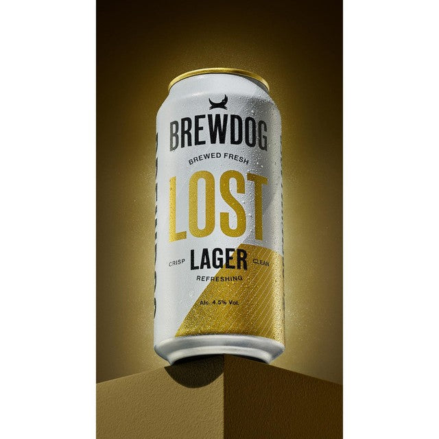 BrewDog Lost Lager beer 4 x 440ml - British product