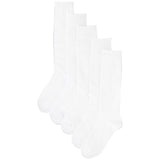 M&S girls butterfly knee socks, size 4-7, pack of 5, imported from the UK