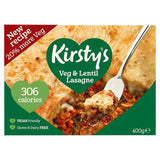 Kirsty's vegan lentil lasagne ready meal 400g, UK version