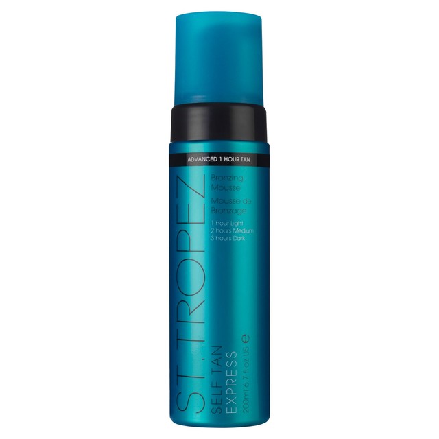 St Tropez Self Tan Express Mousse 200ml (British brand)