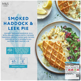 M&S Smoked Haddock Pie 640g (British brand)