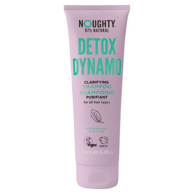 Noughty Detox Dynamo Shampoo 250ml, imported from the UK