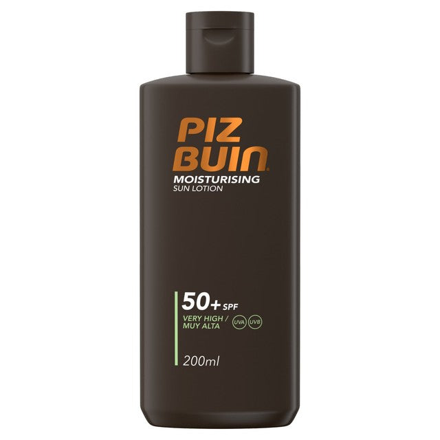 Piz Buin Sun Lotion SPF50+ 200ml, imported from the UK