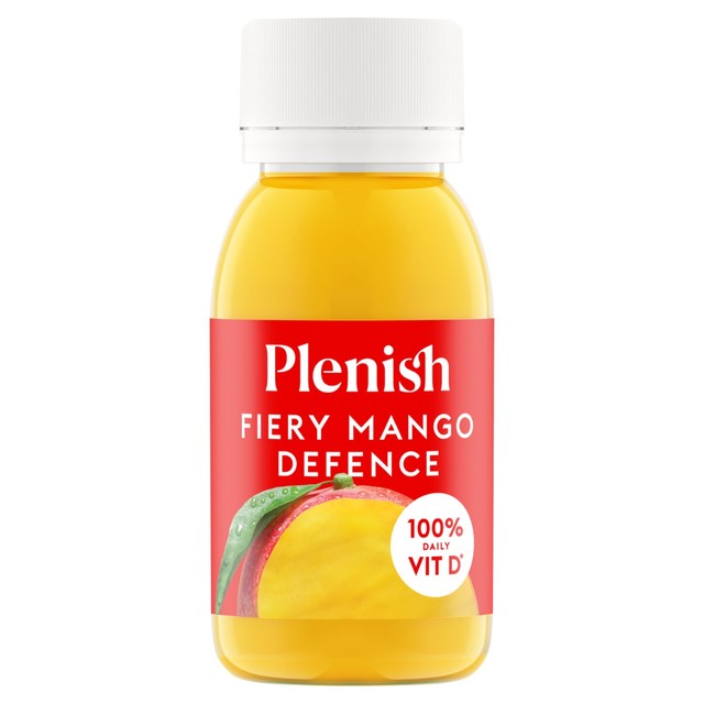 PLENISH Fiery Mango health shot 60ml, imported from the UK