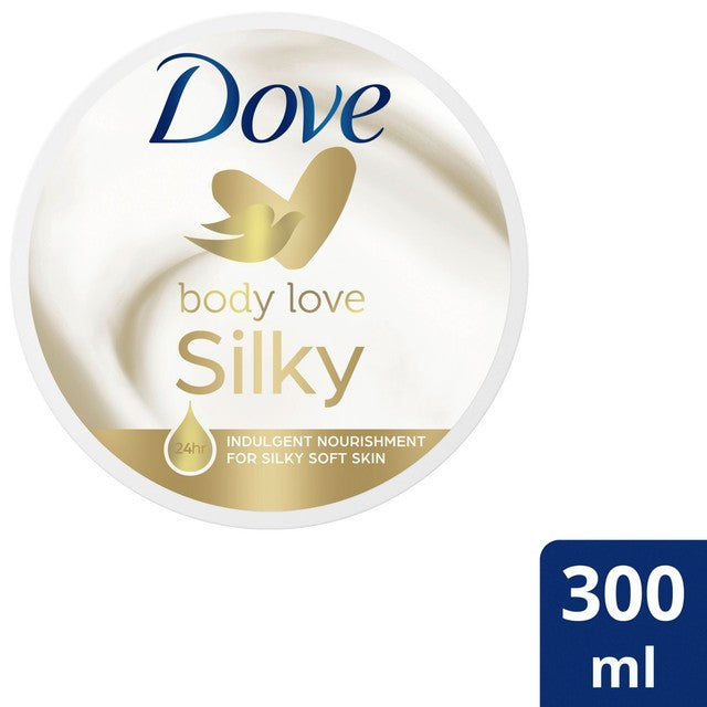 Dove Nourishing Silky Pampering Body Cream 300ml - British product