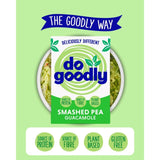 Do Goodly smashed pea guacamole dip 150g - British product