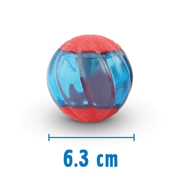 Zeus Duo Ball with LED 6.3cm (British brand)
