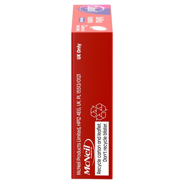 Calpol strawberry flavoured pain relief tablets 12 tablets - British product