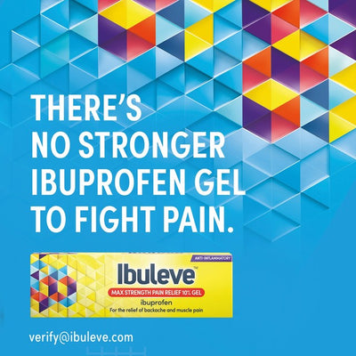 Gel Ibuleve Max Force 10% 50 g