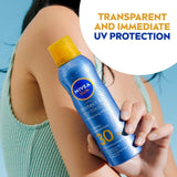 Nivea Sun Protect & Dry Touch SPF 30 Mist sunscreen spray 200ml, imported from the UK