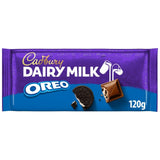 Cadbury Dairy Milk Oreo chocolate bar 120g - British product