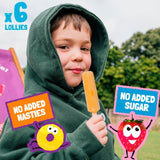 Pip Organic Pip & Mix fruity organic ice lollies Apple Tropical Berry 6 x 40ml, imported from the UK