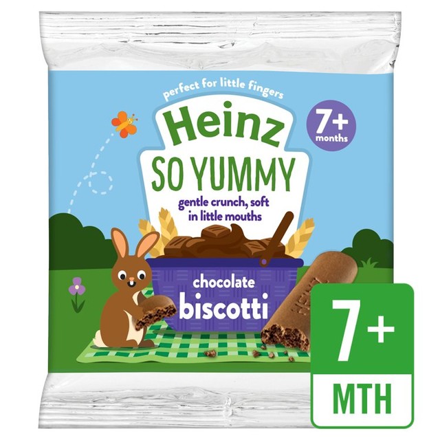 Heinz chocolate biscotti baby snacks 60g, UK version