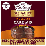 Mr Kipling Signature Collection Indulgent Cake Mix Belgian Milk Chocolate  Zesty Orange 416g