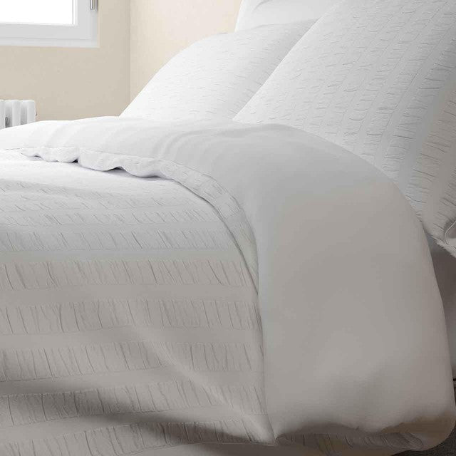 M&S cotton bedding set white king size, imported from the UK