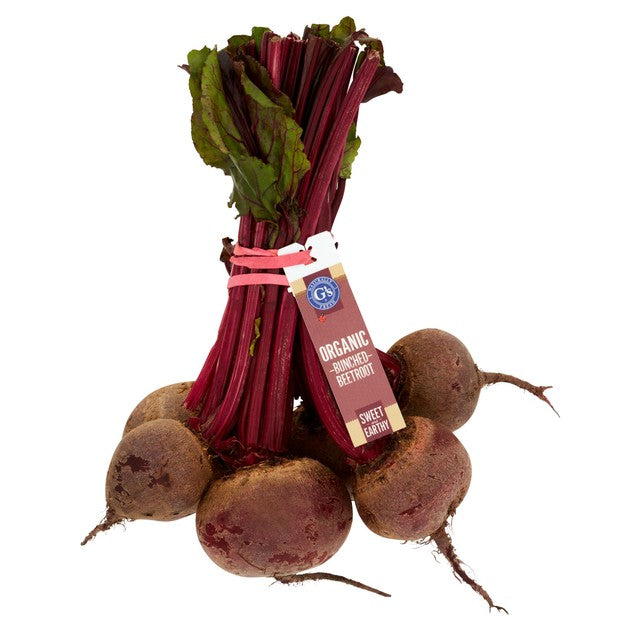G's Organic Bunched Beetroot Fresh Vegetable 450g, UK version