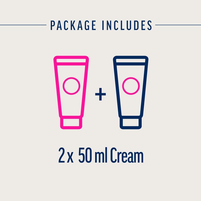 Veet hair removal cream kit for face sensitive skin 2 x 50ml (British brand)