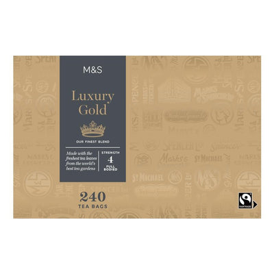 M&S Luxury Gold Te Poser Assam Bland 240 Pakk