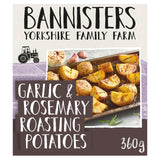 Bannisters Farm garlic & rosemary roasting potatoes 360g - British product