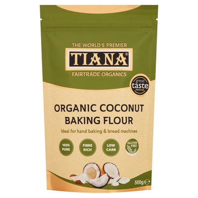 Tiana Organic Coconut Baking Flour Gluten-Free 500g
