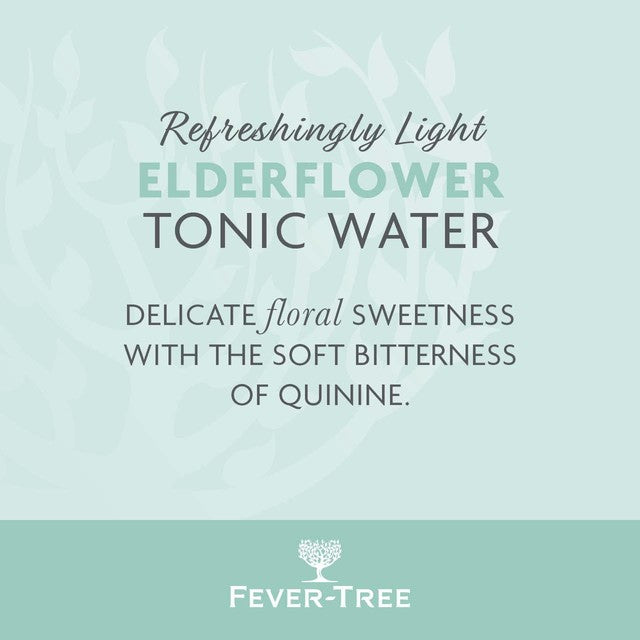 Fever-Tree Light Elderflower Tonic Water 500ml - British product