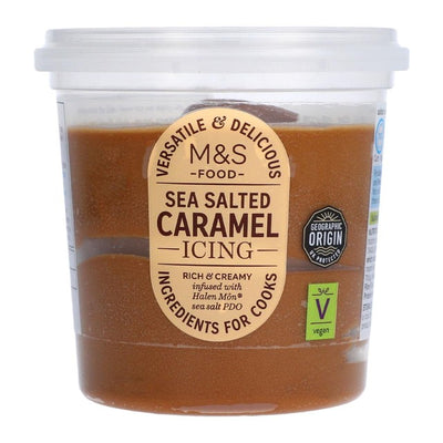 M&S Salted Caramel Icing Home Baking 400g