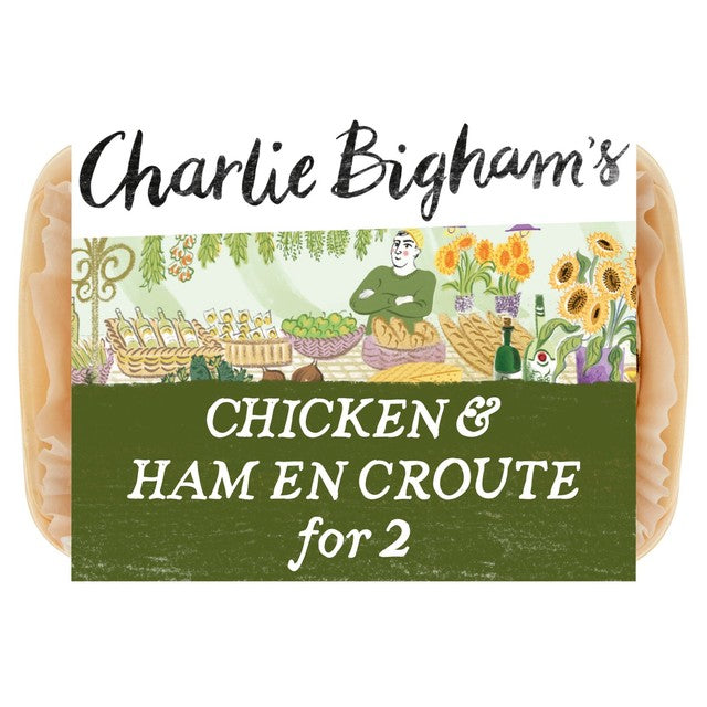Charlie Bighams Chicken and Ham en Croute 465g - British product