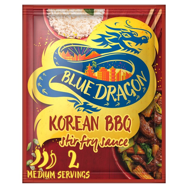 Blue Dragon Korean BBQ stir fry sauce 120g - British product